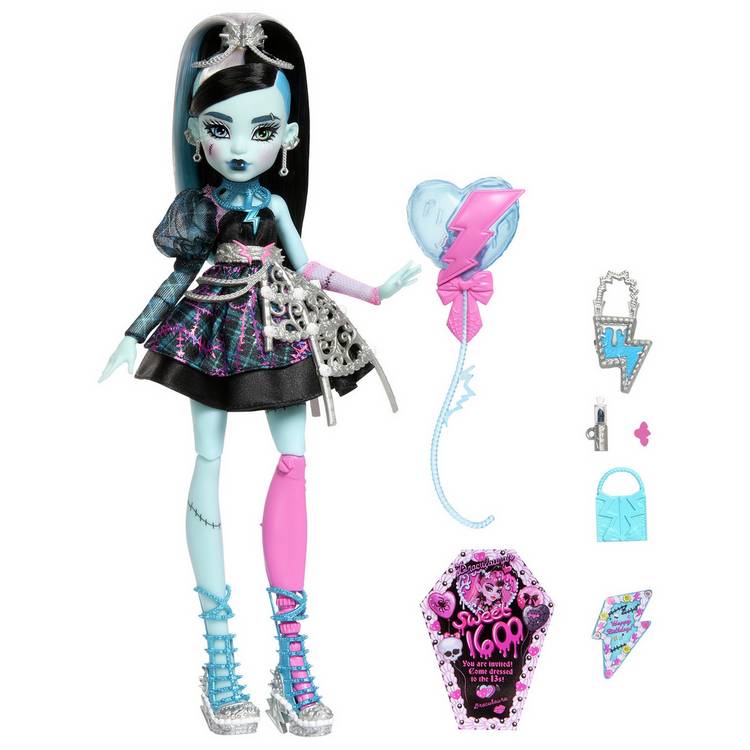 Monster High Scary Sweet Birthday Frankie Stein doll 12 inches, UK version