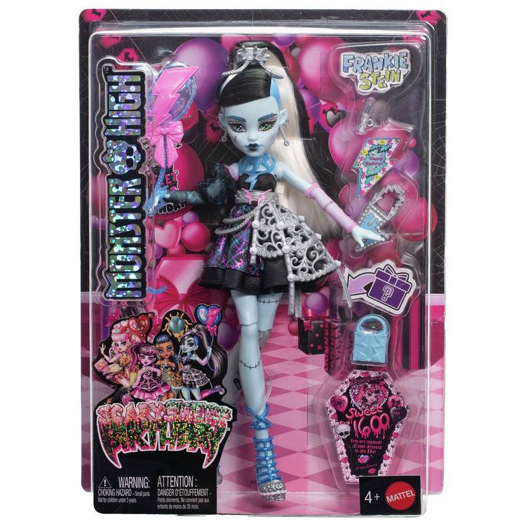 Monster High Scary Sweet Birthday Frankie Stein doll 12 inches, UK version