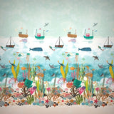 Harlequin kids marine life wallpaper roll 68.9cm x 13.35m (British brand)