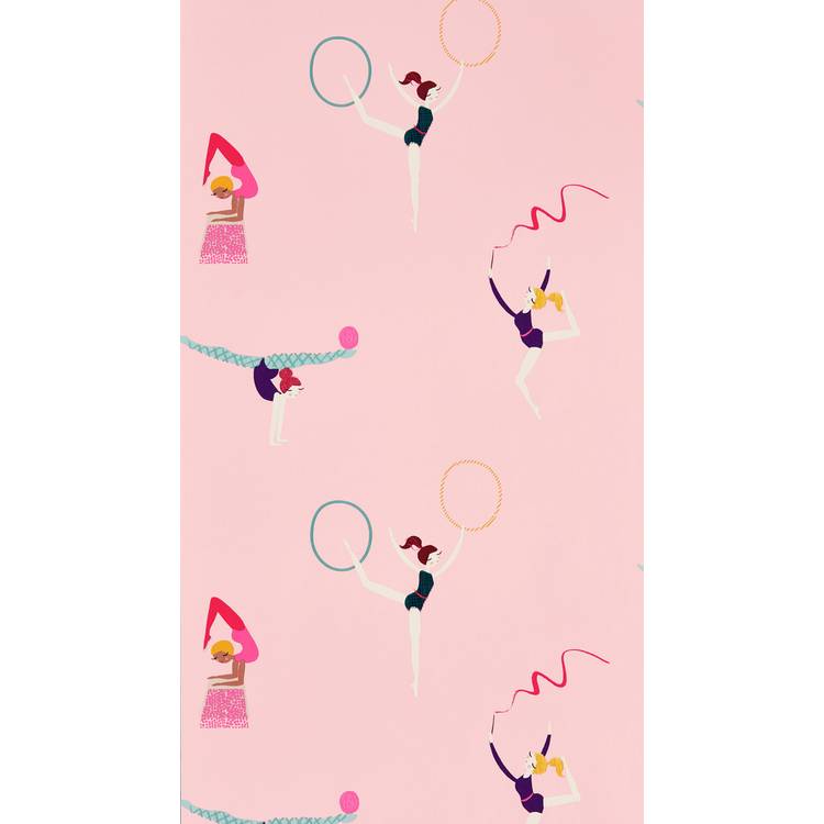Harlequin Balancing Act Blossom wallpaper - British product