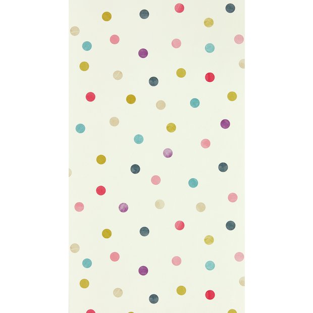 Harlequin Kids Bon Bon Raspberry wallpaper - British product