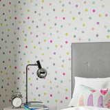 Harlequin Kids Bon Bon Raspberry wallpaper - British product
