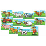 Orchard Toys farmyard matching game Heads and Tails, imported from the UK
