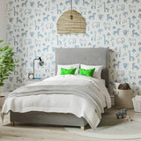 Harlequin Funky Jungle Blue wallpaper, imported from the UK