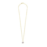 Revere gold plated cubic zirconia pendant set - British product