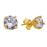 Revere gold plated cubic zirconia pendant set - British product