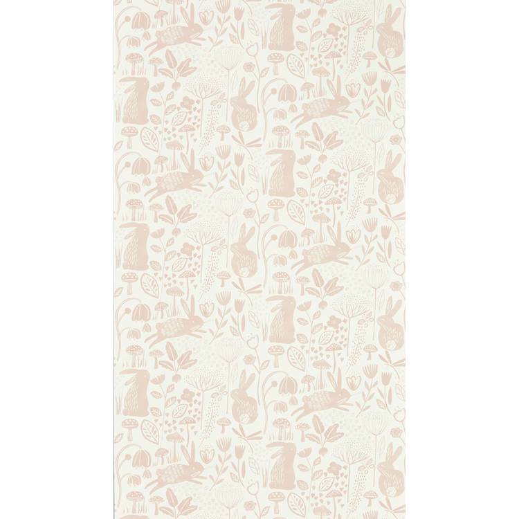 Harlequin cream wallpaper with woodland scene - British product