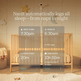 Nanit Pro smart baby monitor with floor stand, UK version