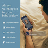 Nanit Pro smart baby monitor with floor stand, UK version