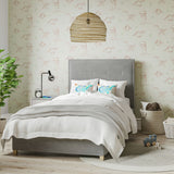 Harlequin Jolly Jurassic Emerald wallpaper, imported from the UK