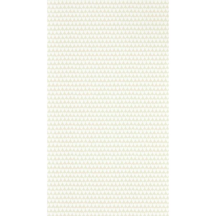 Harlequin Little Hearts Line Cream wallpaper, UK version
