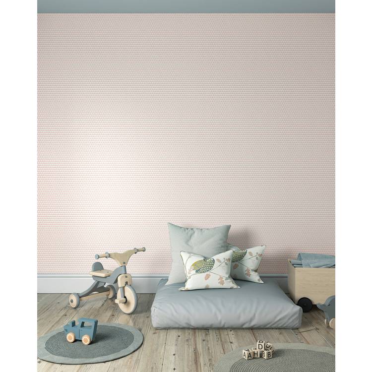 Harlequin Kids wallpaper Little Hearts Power Pink - British product