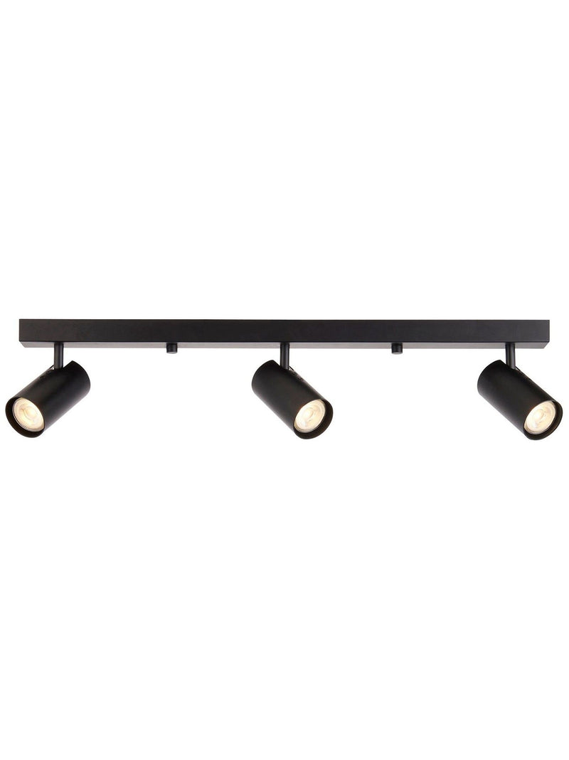 Gallery Home Erie ceiling light black 3 bulb - British product