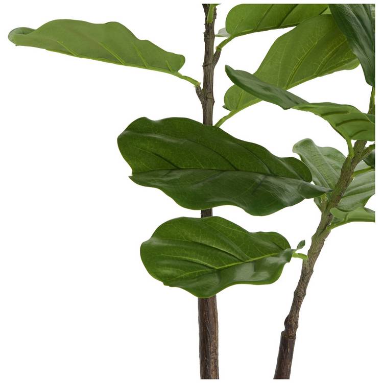 Habitat artificial green fig tree 48cm, imported from the UK