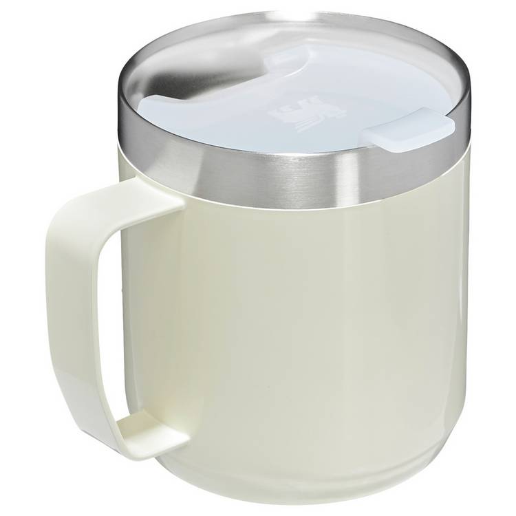 Stanley cream camp travel mug 350ml (British brand)