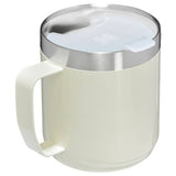 Stanley cream camp travel mug 350ml (British brand)