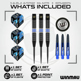 Winmau Galactics 24g tungsten darts set, UK version