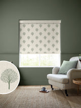 Next Emily Bond Fern Yew Tree Made to Measure Roller Blind- Buy online at McGrocer