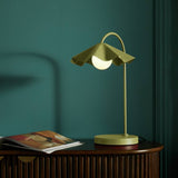 Argos Habitat Yuno Pleat Metal Table Lamp - Olive- Buy online at McGrocer