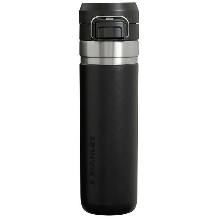 Stanley Quick Flip black water bottle 700ml (British brand)