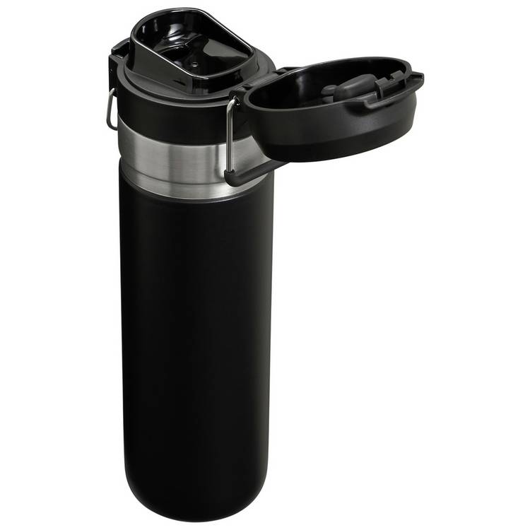 Stanley Quick Flip black water bottle 700ml (British brand)