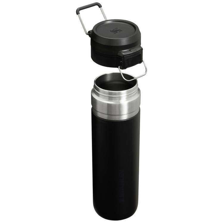 Stanley Quick Flip black water bottle 700ml (British brand)