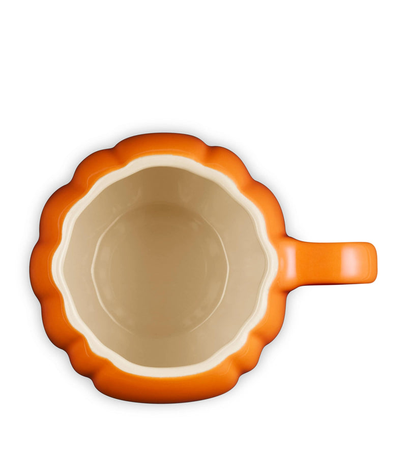 Le Creuset pumpkin-shaped mug 400ml, UK version