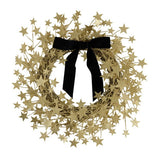 Argos Home star shaped wreath with bow 43cm, imported from the UK