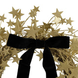 Argos Home star shaped wreath with bow 43cm, imported from the UK