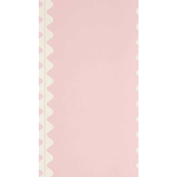 Harlequin Ric Rac Rose Quartz Pink wallpaper roll, imported from the UK
