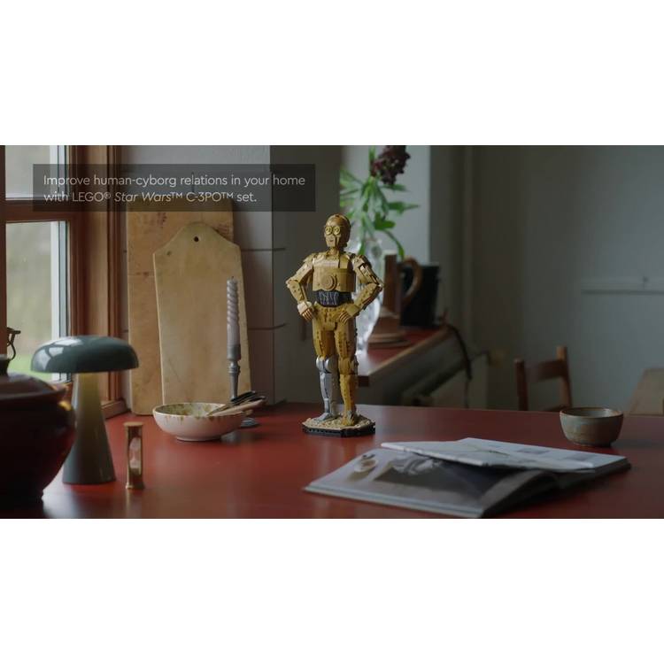 LEGO Star Wars C-3PO buildable figure 75398 - British product