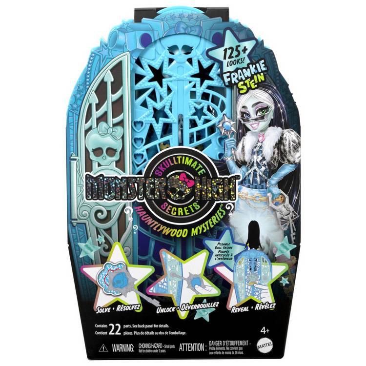 Monster High Skulltimate Secrets Frankie Stein fashion doll 12 inches (British brand)