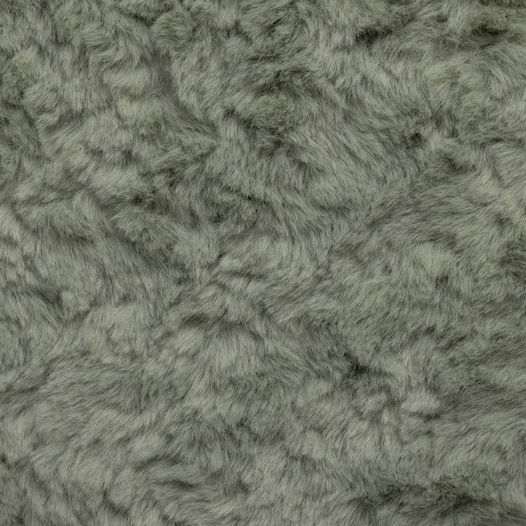 Habitat faux fur cushion sage 43x43cm, imported from the UK