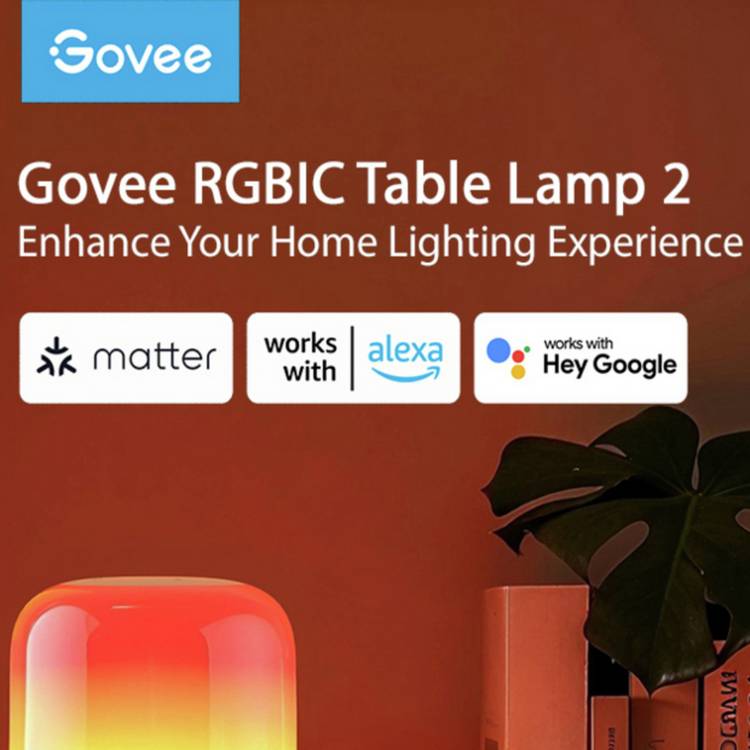 Govee Smart Table Lamp 2 White, imported from the UK