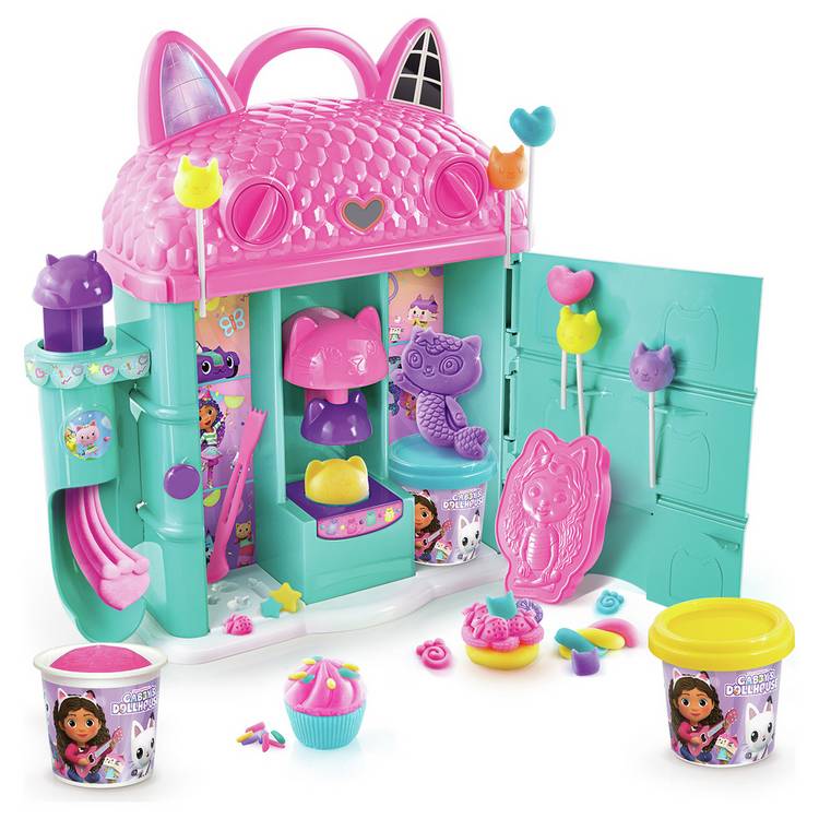 Gabby's Dollhouse Dough House creative toy with moulds, imported from the UK