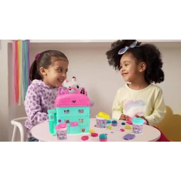 Gabby's Dollhouse Dough House creative toy with moulds, imported from the UK