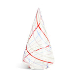 Argos Habitat Swirled Confetti Glass Tree Ornament 19cm- Buy online at McGrocer