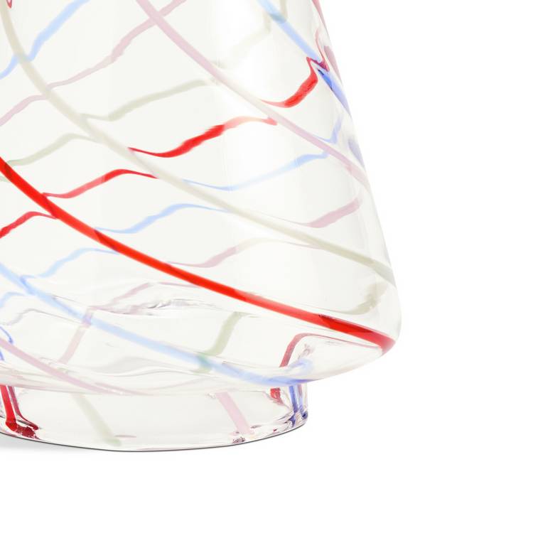 Habitat swirled confetti glass tree ornament, imported from the UK