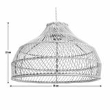 Habitat rattan lampshade small easy fit 35cm, UK version
