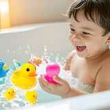Chad Valley bathtime rubber duck set squeaky British brand
