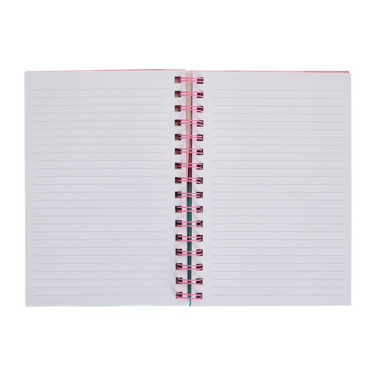 Home Pink Charm A5 notebook, UK version