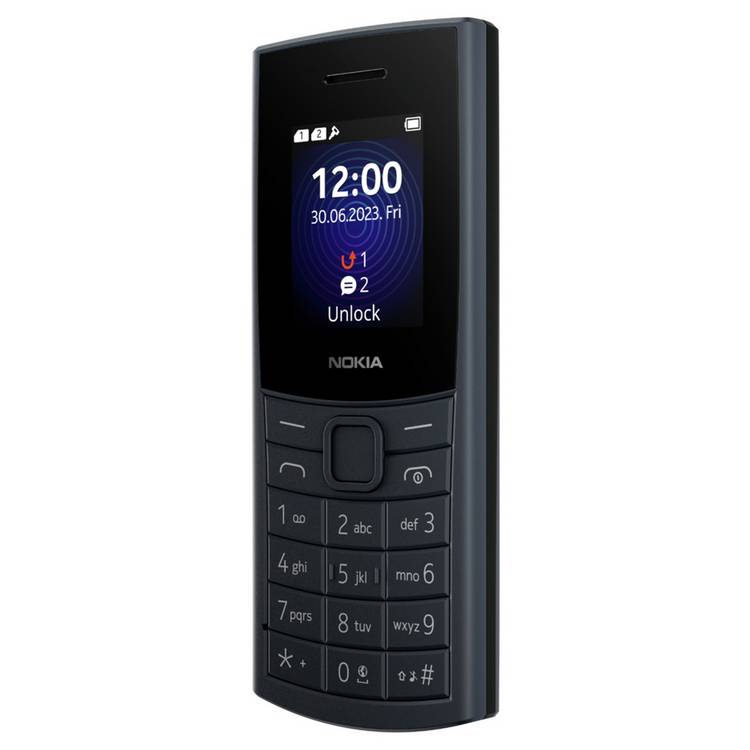 Vodafone Nokia 110 2nd Edition mobile phone Midnight Blue - British product