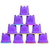 Kinetic Sand magical flowing sand playset 10-pack, UK version