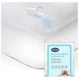 Argos Silentnight Terry Towelling Mattress Protector for Cot Bed 140 x 70cm- Buy online at McGrocer