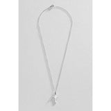 Revere sterling silver cross pendant necklace with cable chain - British product