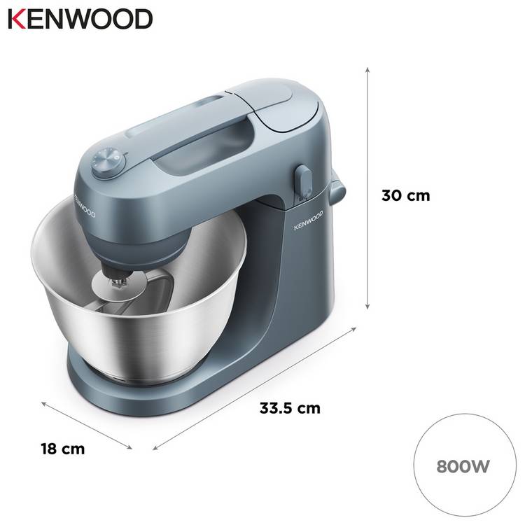 Kenwood Go Stand Mixer blue 800W 4L, imported from the UK