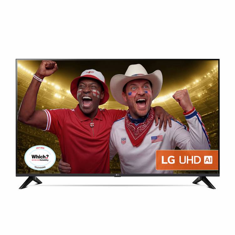 LG 50 inch Smart 4K UHD HDR LED Television (British brand)