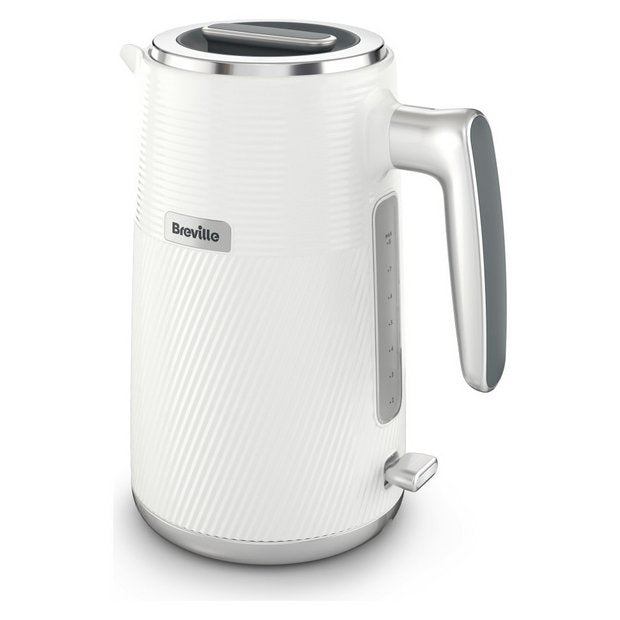 Breville Obliq kettle white 1.7L, imported from the UK