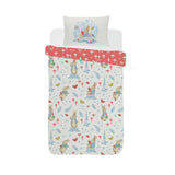 Beatrix Potter Peter Rabbit pink bedding set single - British product