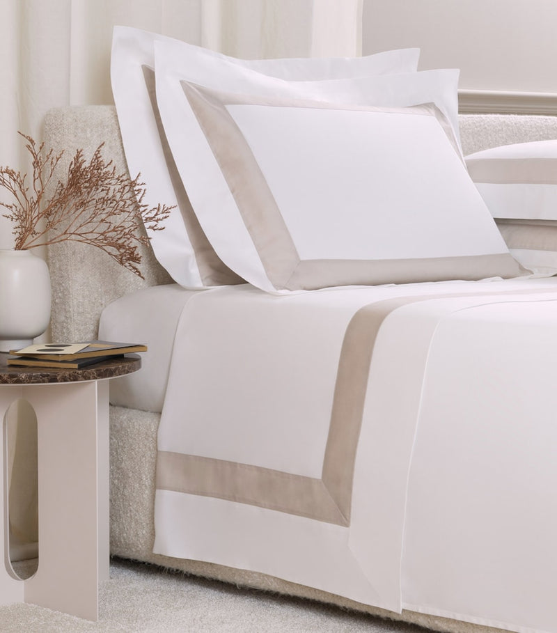 Frette Cotton Breeze king flat sheet set, imported from the UK